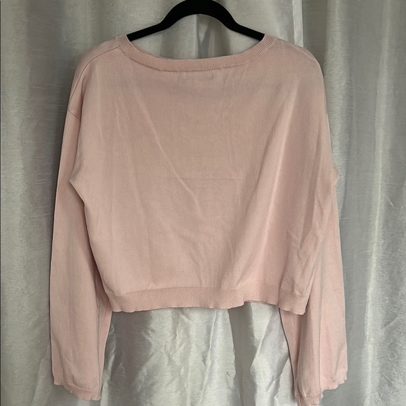NWOT JUICY COUTURE Pink Sweater Top - Picture 6 of 6